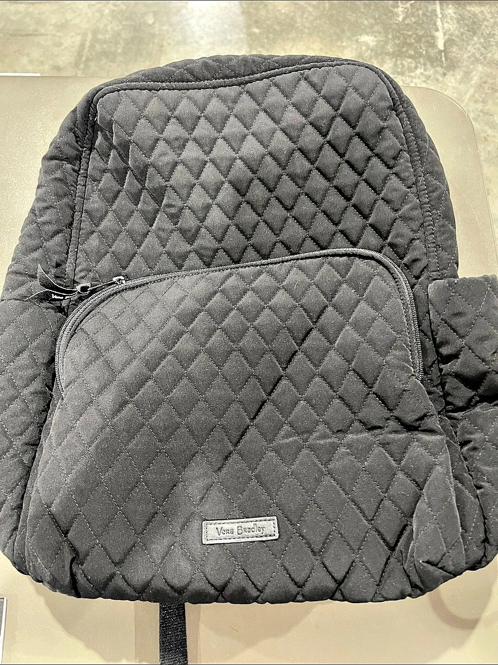 Vera Bradley Performance Twill Campus Backpack Black